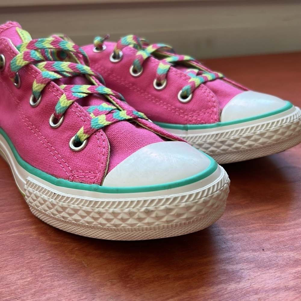 Converse All Star Custom Canvas Chuck Taylors - Picture 2 of 13